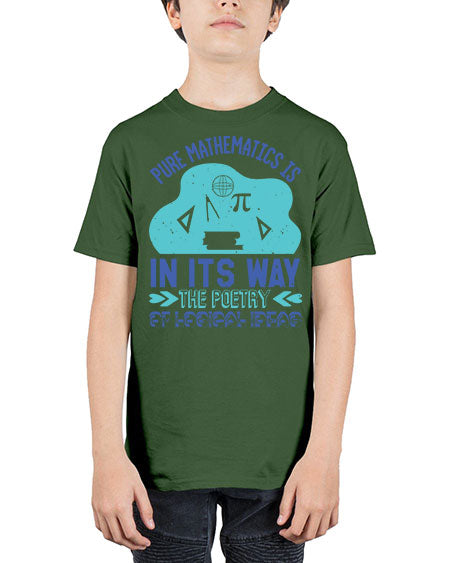 pure mathematics in its way 44# - pi - Youth Tee Unisex
