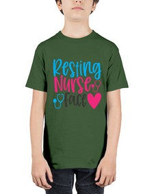 resting nurse face Style 1354# - nurse - Youth Tee Unisex