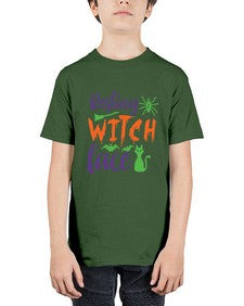 resting witch face 26# - witch - Youth Tee Unisex