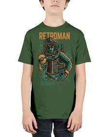retroman 1017# - art pop art - Youth Tee Unisex