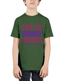 save the chubby unicorns 380# - unicorn - Youth Tee Unisex