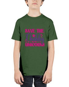 save the chubby unicorns 383# - unicorn - Youth Tee Unisex