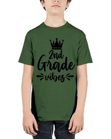 second Grade vibes 838# - second grade - Youth Tee Unisex