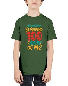 second grade survived one hundred days of me 834# - second grade - Youth Tee Unisex