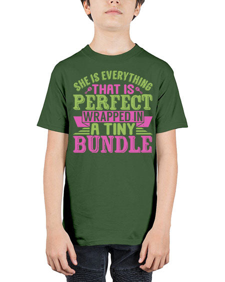 she is everything that is perfect Style 202# - baby - Youth Tee Unisex