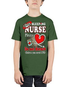 sleeping nurse 1402# - nurse - Youth Tee Unisex