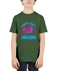sorry i cant walk unicorn 409# - unicorn - Youth Tee Unisex