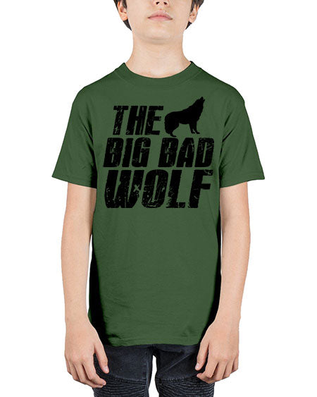 the big bad wolf - wolf - Youth Tee Unisex