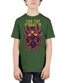 the cat monster gdkkj 1148# - art pop art - Youth Tee Unisex