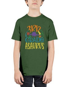 third grade asaurus 948# - third grade - Youth Tee Unisex