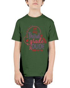 third grade dude 956# - third grade - Youth Tee Unisex