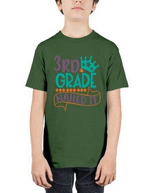 third grade nailed it 969# - third grade - Youth Tee Unisex