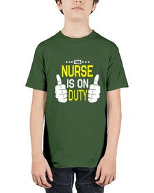 this nurse is on duty 1556# - nurse - Youth Tee Unisex