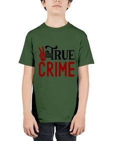 true crime 1187# - true crime - Youth Tee Unisex