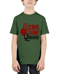 true krime queen 1190# - true crime - Youth Tee Unisex