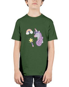 unicorn elements 455# - unicorn - Youth Tee Unisex