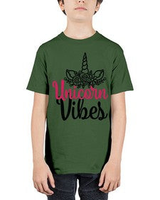 unicorn vibes 512# - unicorn - Youth Tee Unisex