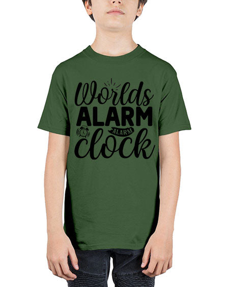 worlds cutest alarm clock 471# - baby - Youth Tee Unisex