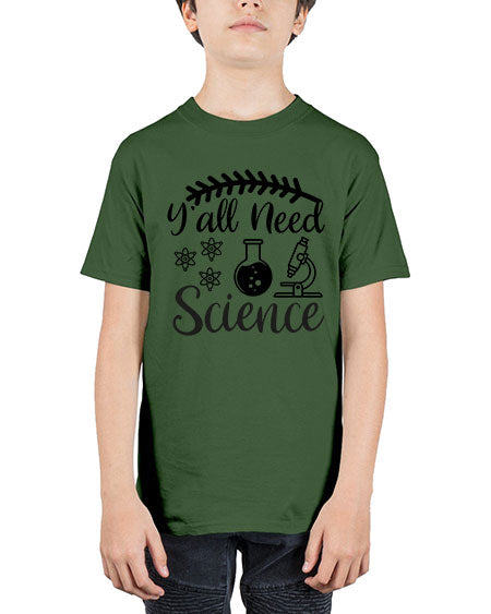 yall need science 9# - general science - Youth Tee Unisex