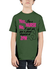 yes im a nurse 1672# - nurse - Youth Tee Unisex