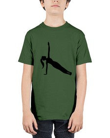 yoga pose  637# - yoga - Youth Tee Unisex