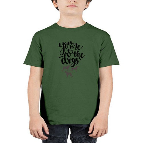 you me and the dogs 254# - dogs - Youth Tee Unisex