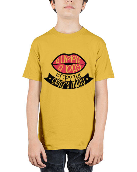A Lippie A Day Keeps The Crazy Away Style 149# - beauty - fashion - Youth Tee Unisex