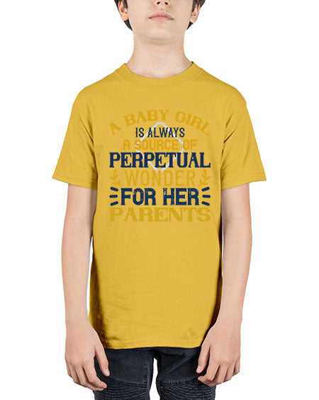 A baby girl is always a source of perpetual wonder for her parents Style 258# - baby - Youth Tee Unisex