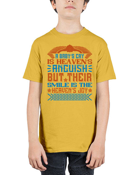 A baby’s cry is heaven’s anguish but their smile is the heaven’s joy Style 262# - baby - Youth Tee Unisex