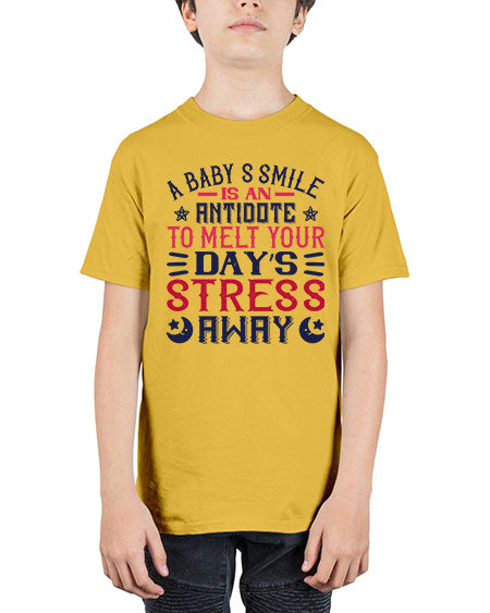 A baby’s smile is an antidote to melt your day’s stress away Style 265# - baby - Youth Tee Unisex