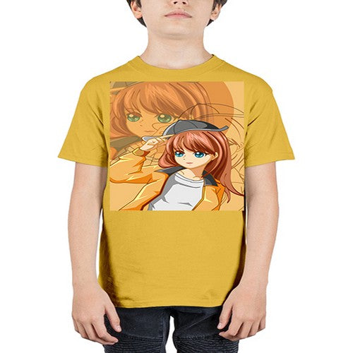 A beautiful girl 118# - anime - Youth Tee Unisex