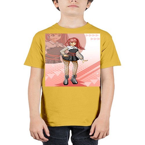A beautiful idol girl in stage 115# - anime - Youth Tee Unisex