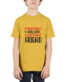 A sagittarius Is A Very Very Veryloyal Friend 60# - sagittarius - Youth Tee Unisex