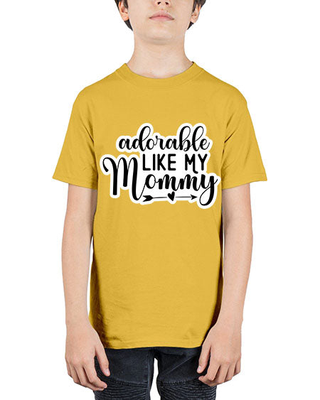 Adorable Like My Mommy 269# - baby - Youth Tee Unisex