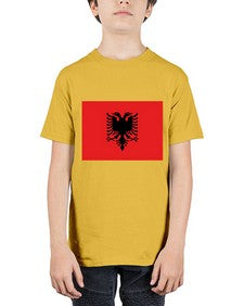 Albania 300# - world flags - Youth Tee Unisex