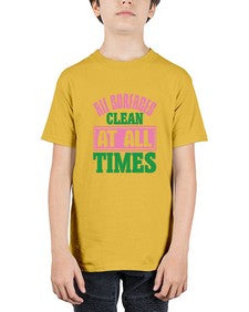 All surfaces clean at all times Style 37# - cleaner - Youth Tee Unisex