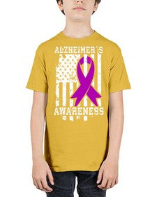 Alzheimers Disease Dementia 115# - alzheimers - Youth Tee Unisex