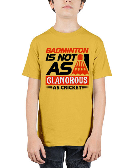 Badminton is not as 1451# - badminton - Youth Tee Unisex