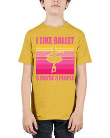 Ballerina i like ballet and ballet 63# - ballet - Youth Tee Unisex