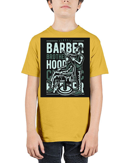 Barber Brotherhood587# - barber - Youth Tee Unisex