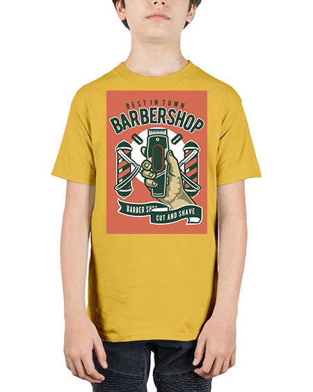 Barbershop590# - barber - Youth Tee Unisex