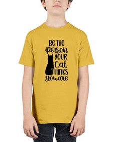 Be The Person Your Cat Style 78# - cats - Youth Tee Unisex