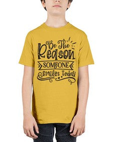 Be The Reason Someone Smiles Today Style 140# - motivation - Youth Tee Unisex