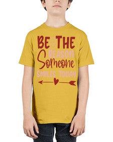 Be The Reason Someone Smiles Today Style 141# - motivation - Youth Tee Unisex
