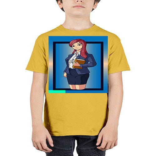 Beautiful teacher girl in teachers day 139# - anime - Youth Tee Unisex