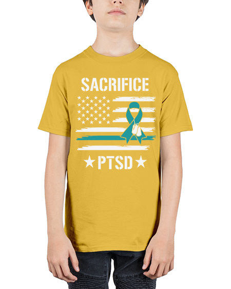 Best Support PTSD Awareness Survivor 27# - PTSD - Youth Tee Unisex