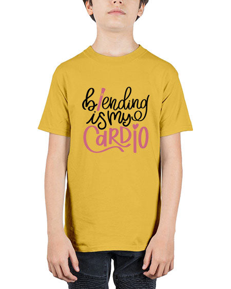 Blending is my Cardio Style 130# - beauty - fashion - Youth Tee Unisex