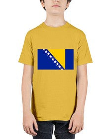 Bosnia and Herzegovina 476# - world flags - Youth Tee Unisex