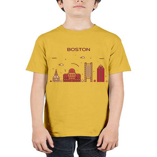 Boston 481# - cities - Youth Tee Unisex