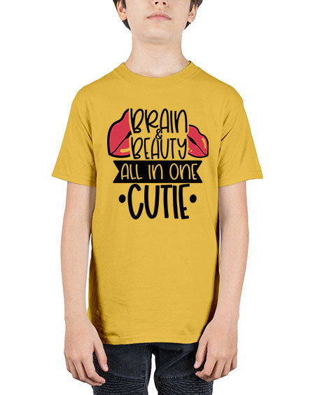 Brain Beauty All In One Cutie Style 127# - beauty - fashion - Youth Tee Unisex